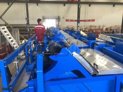 科迅機械多臺振動篩發往新疆施工現場