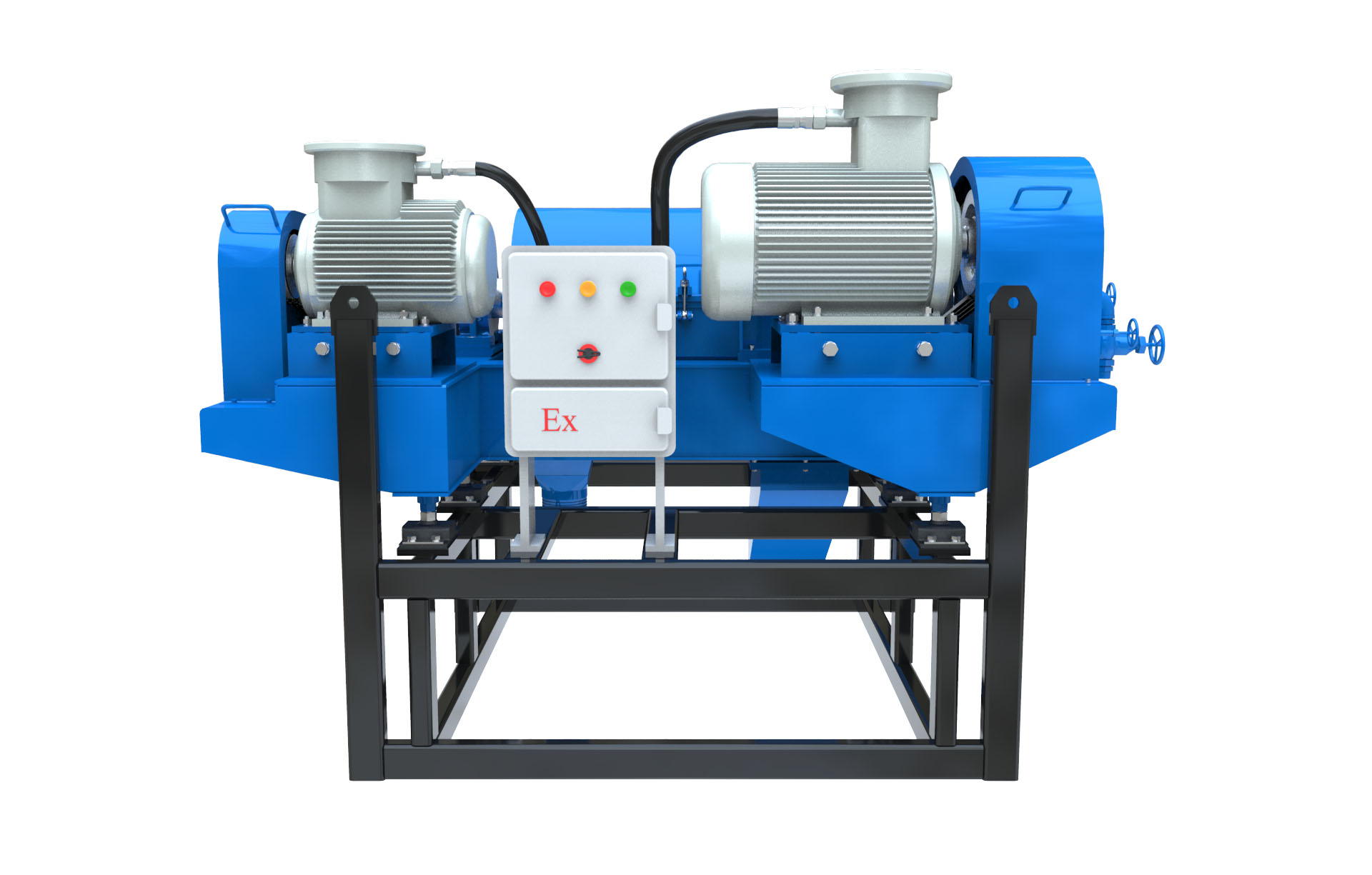 臥式螺旋卸料沉降離心機