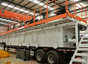 移動(dòng)式鉆井泥漿固控系統(tǒng)