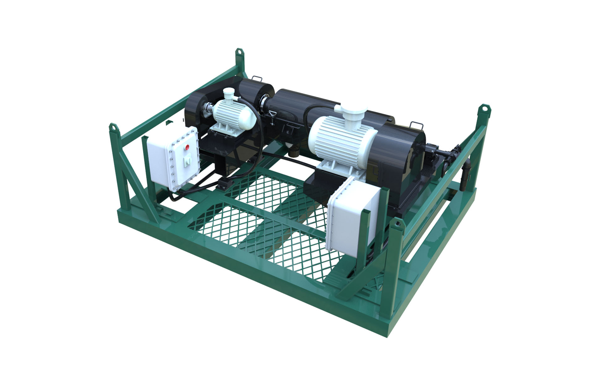 臥式螺旋卸料沉降離心機