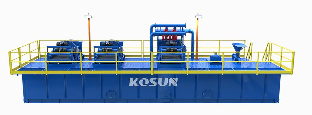 科迅用于凈化處理水平定向穿越過(guò)程中泥漿的非開(kāi)挖泥漿回收系統(tǒng)