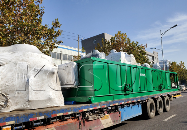 科迅油基泥漿及油基鉆屑處理系統發往大慶鉆廢集中處理廠站