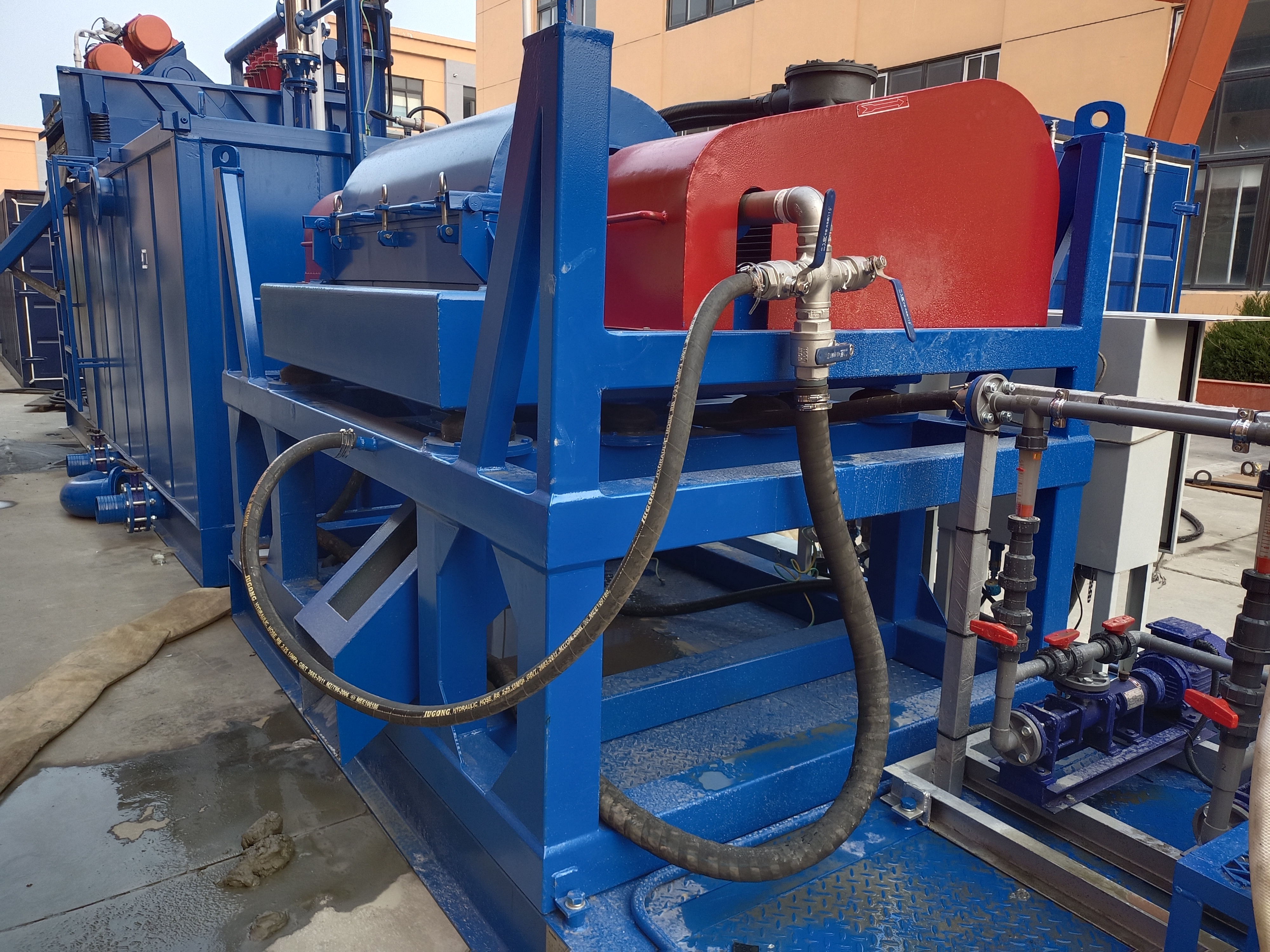 科迅泥水分離設備配套盾構(gòu)機使用