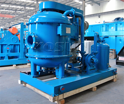 西安科迅(KOSUN)生產的真空除氣器設備發往印度尼西亞石油鉆井項目現場