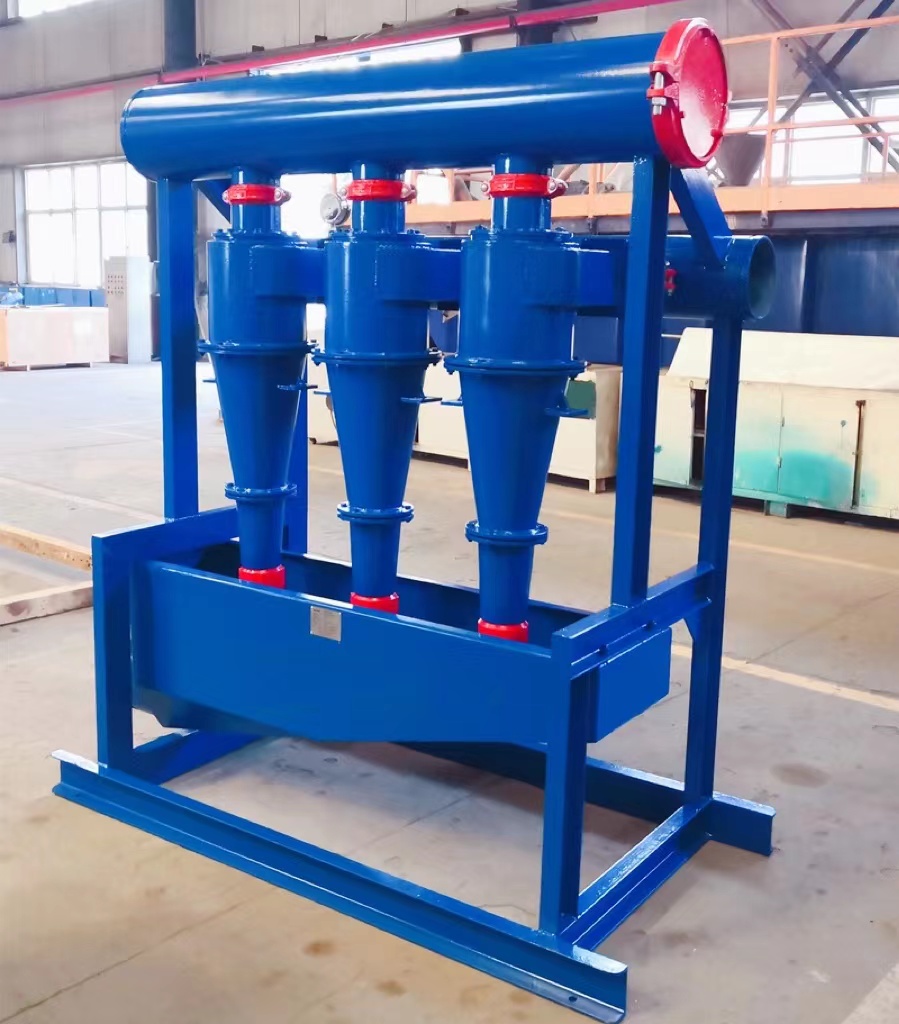 科迅(KOSUN)MD300型立式獨立除砂器發往尼日利亞河水除砂項目現場