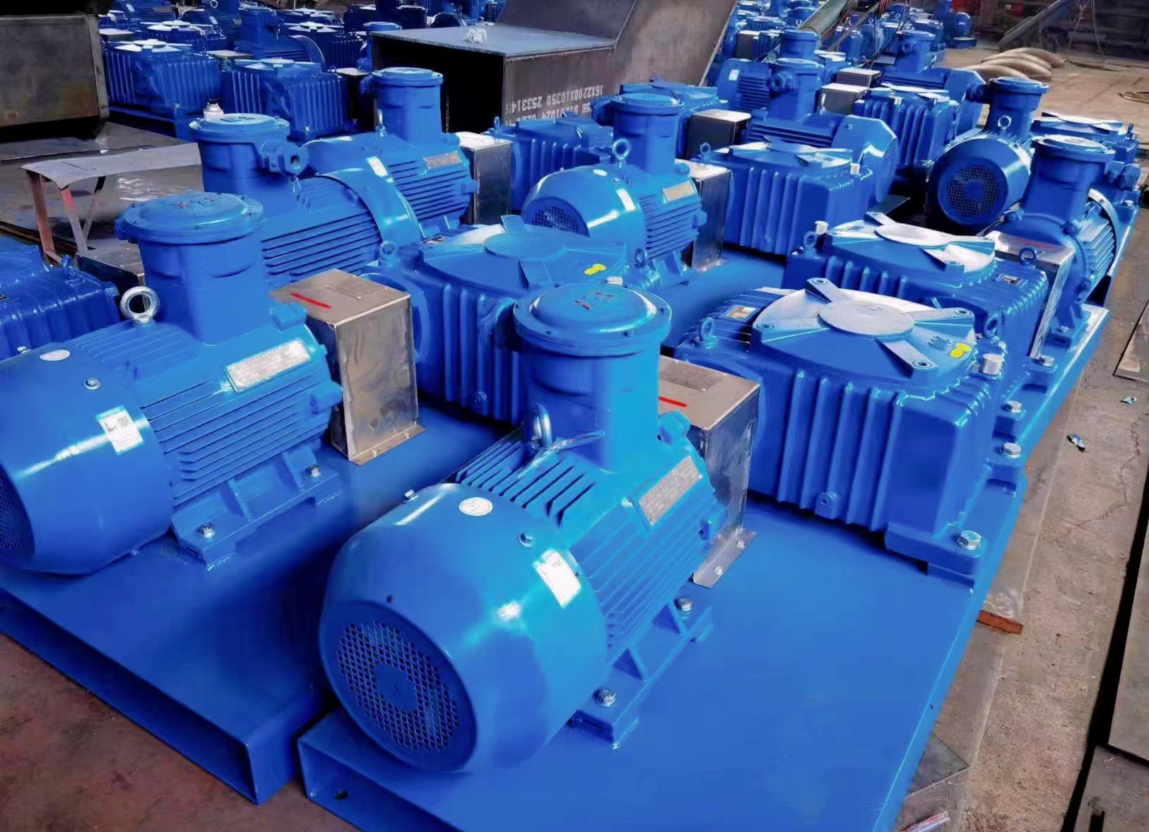 中石油四川頁巖氣作業區向科迅（KOSUN）繼續追加120臺套泥漿攪拌器系統