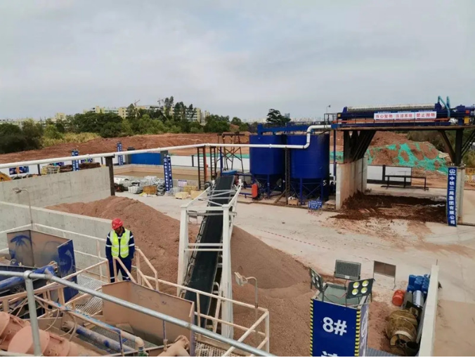 地鐵盾構渣土環保處理系統技術亮點