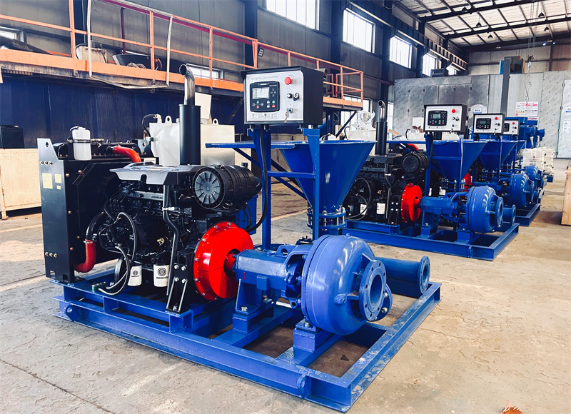 柴油驅(qū)動(dòng)剪切混漿裝置