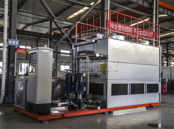 泥漿冷卻裝置用于高溫高壓井實現鉆井液降溫處理
