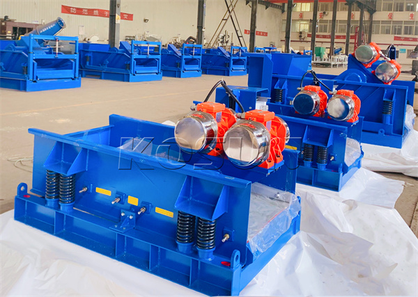 振動篩設備用于礦山鉆探工程項目使用