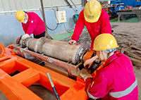 西安科迅(KOSUN)成功修復LW350x1550型臥式螺旋沉降卸料離心機,保障客戶工期連續性!